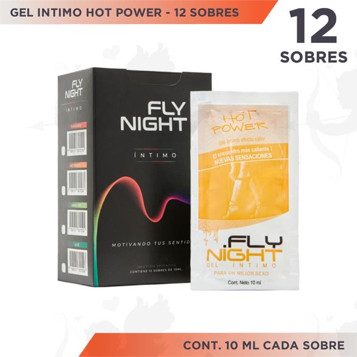 HOT POWER GEL INTIMO 10 CC X 12 UNID. HOT POWER GEL INTIMO 10 CC X 12 UNID.